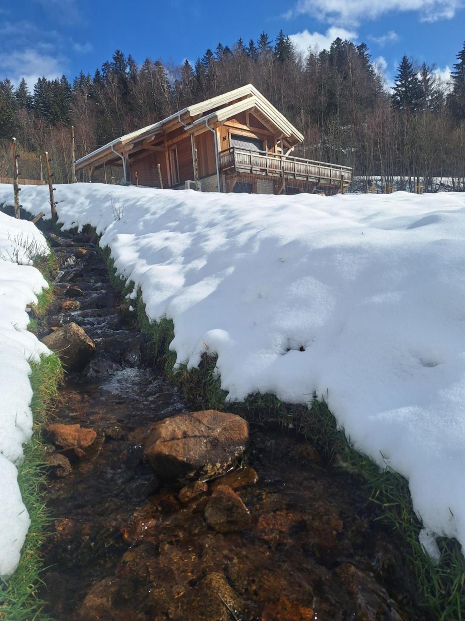 Chalet L'Appel De La Foret Жерарме Экстерьер фото